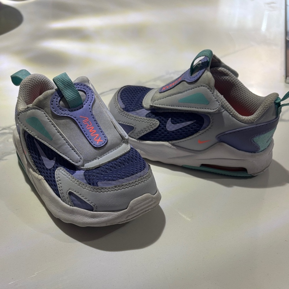 Nike Kids Sneakers - Purple and Gray
